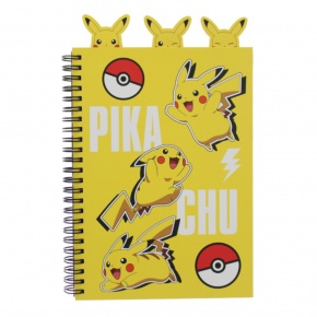 Blueprint spirálos projekt notesz (A5), Pokemon Pika (5)