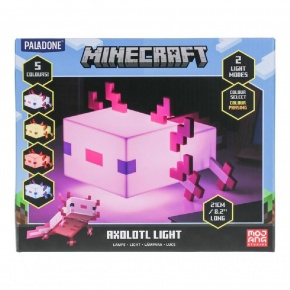 Paladone éjjeli fény, Axolotl, Minecraft (6)