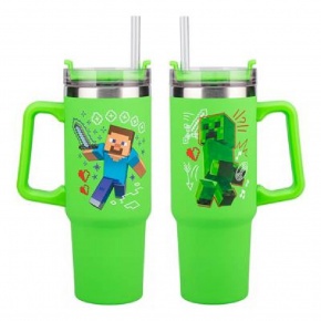 Grupo Erik termosz bögre (900ml), Minecraft Green (5)