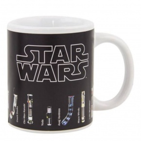 Grupo Erik hőre változó bögre (330ml), Lézerkardok, Star Wars (5)