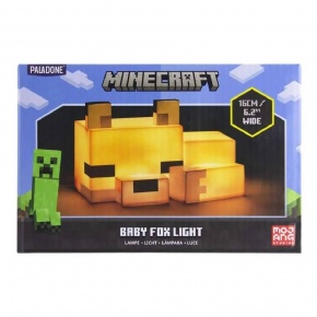 Paladone éjjeli fény, róka, Minecraft (6)