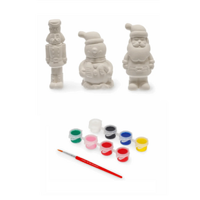 Legami DIY szett, karácsonyi gipsz figurák+festék+ecset karácsonyi (5)