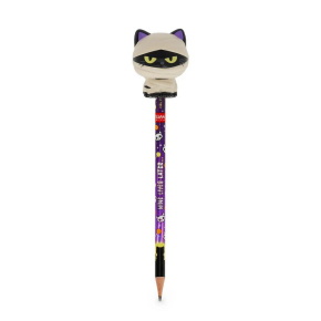 Legami ceruza, Squishy figurával, cicás múmia, Halloween STATIONERY (6)