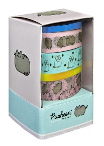 Scooli 5db-os dekor ragasztó szalag szett, Pusheen