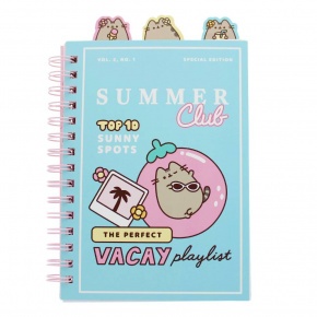 Blueprint spirálos projekt notesz (A5), Pusheen Tropical Vacation (6)