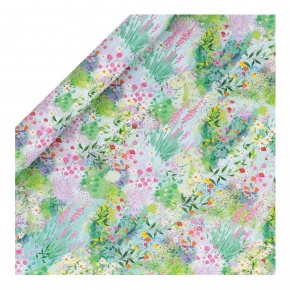 BSB tek.csomagolópapír (70x400 cm) pasztell kerti virágok, Cottage Garden (5)
