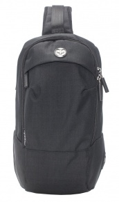 SwissDigital válltáska, fekete (32x17x8 cm, 4l) Body Bag, RFID