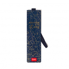 Legami könyvjelző gumipánttal (17,5x4,7 cm), Written in the stars, csillagképes STATIONERY