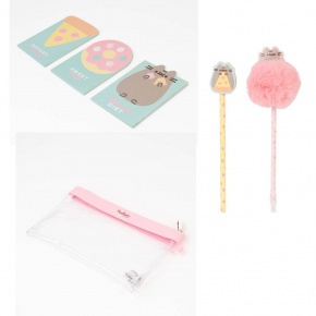 Grupo Erik írószer szett cipzáras tasakban, Pusheen Foodie
