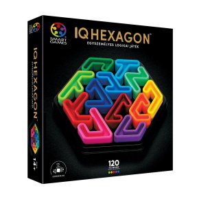 Smart Games IQ Deluxe-Hexagon, logikai játék