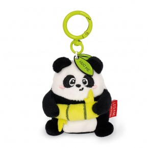 Legami kulcstartó, plüss figurával, panda HOME