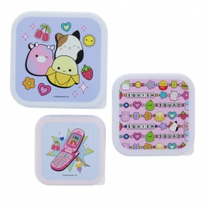 Blueprint uzsonnás doboz szett (3db), Squishmallows Y2K (6)