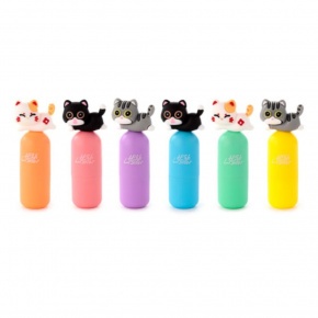 Puckator szövegkiemelő, cicás, 6 féle (6)