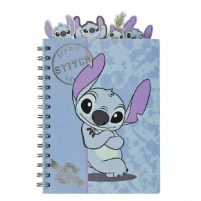Scooli spirálos notesz (A5), Lilo & Stitch.