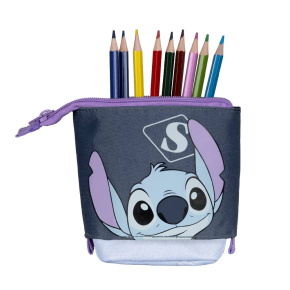 Scooli tolltartó, asztali írószertartó, Stitch (6)