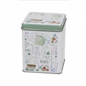 The Box Konyhai fémdoboz 75x75x95mm,100g, Fresh Tea