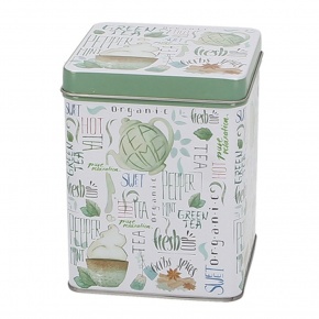 The Box Konyhai fémdoboz 88x88x113mm,200g Fresh Tea