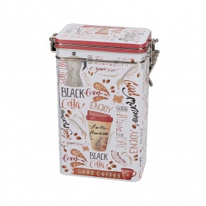 The Box Konyhai fémdoboz 117x76x196mm, 500g, Good Coffee