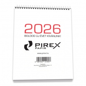 Pirex asztali naptár (21-es, 2026. év)