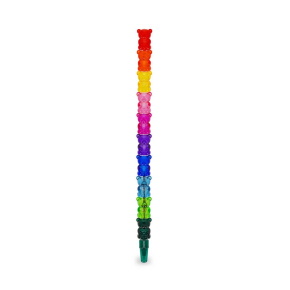 Legami golyóstoll, 23cm, színes gumimacis STATIONERY