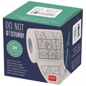 Legami Sudoku mintájú toalett papír, Do not disturb LOL