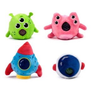 Puckator squeeze plüss bevonattal, 4 féle, Világűr (6)