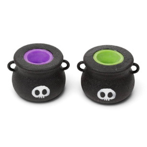 Puckator nyomogatós játék, üstből kiugró szellem, HALLOWEEN (6)