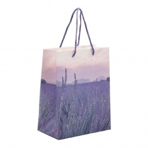 Gift&More ajándéktasak (M 18x23x10 cm), levendulás, 4-féle