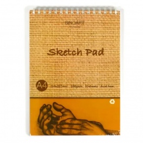 Art-Export Vázlatfüzet, SIN, sketch pad, 160g, 35 lap, A4, savmentes