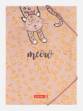 Brunnen gumis mappa, A4, PP, Meow Wild Cat