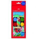 Faber-Castell Vízfesték 12 db 30mm korongokkal