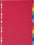 Exacompta elválasztó lap, A4, 12db/csomag