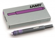 Lamy töltőtoll tintapatron, T10 (5db) lila
