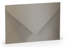 Rössler B/6 boríték, 125x176 mm 100gr. metál taupe