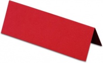 Rössler ültetőkártya, 100x100 mm 220gr. piros