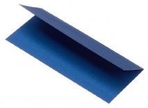 Rössler ültetőkártya, 100x100 mm 220gr. acél kék