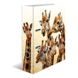 Herma iratrendező A4, 7cm, zsiráfok