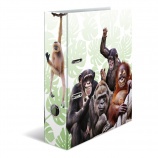 Herma iratrendező A4, 7cm, majmok