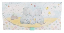 Artebene ajándékutalvány tartó (23x11 cm) baby, elefántos 2022