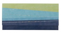 Artebene ajándékutalvány tartó (23x11 cm) kék, zöld 2022