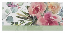 Artebene ajándékutalvány tartó (23x11 cm) pasztell rózsák 2022