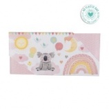 Artebene ajándékutalvány tartó (23x11 cm) rózsaszín, Baby (3)