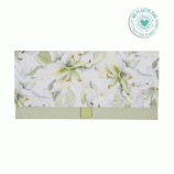 Artebene ajándékutalvány tartó (23x11 cm) fehér orchideák (3)