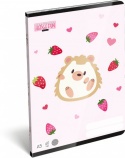 Lizzy Card Tűzött füzet, A/5 vonalas, FSC Lollipop Hedge Fun