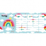 Lizzy Card Órarend, mini Lollipop Happy Rainbow