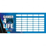 Lizzy Card Órarend, mini Gamer 4Life