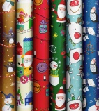 Stewo tekercses csomagolópapír (70x200 cm) Basic Christmas Kids, 6-féle karácsonyi Gyerekmintás (2)