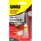 UHU SG CONTROL pillanatragasztó 3g