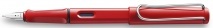 Lamy safari, töltőtoll (F), ABS műanyag, piros, 16