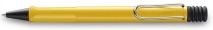 Lamy safari, golyóstoll kék betéttel, ABS műanyag, sárga, 218